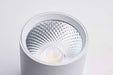 Track Head Satco TH764 8 Watt LED Track Head - 2700K/3000K/3500K/4000K/5000K CCT Selectable - Dim to Warm - H Style - 48 Degree Beam Angle - 120 Volt - White - Round Satco
