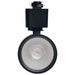 Track Head Satco TH765 8 Watt LED Track Head - 2700K/3000K/3500K/4000K/5000K CCT Selectable - Dim to Warm - H Style - 48 Degree Beam Angle - 120 Volt - Black - Round Satco
