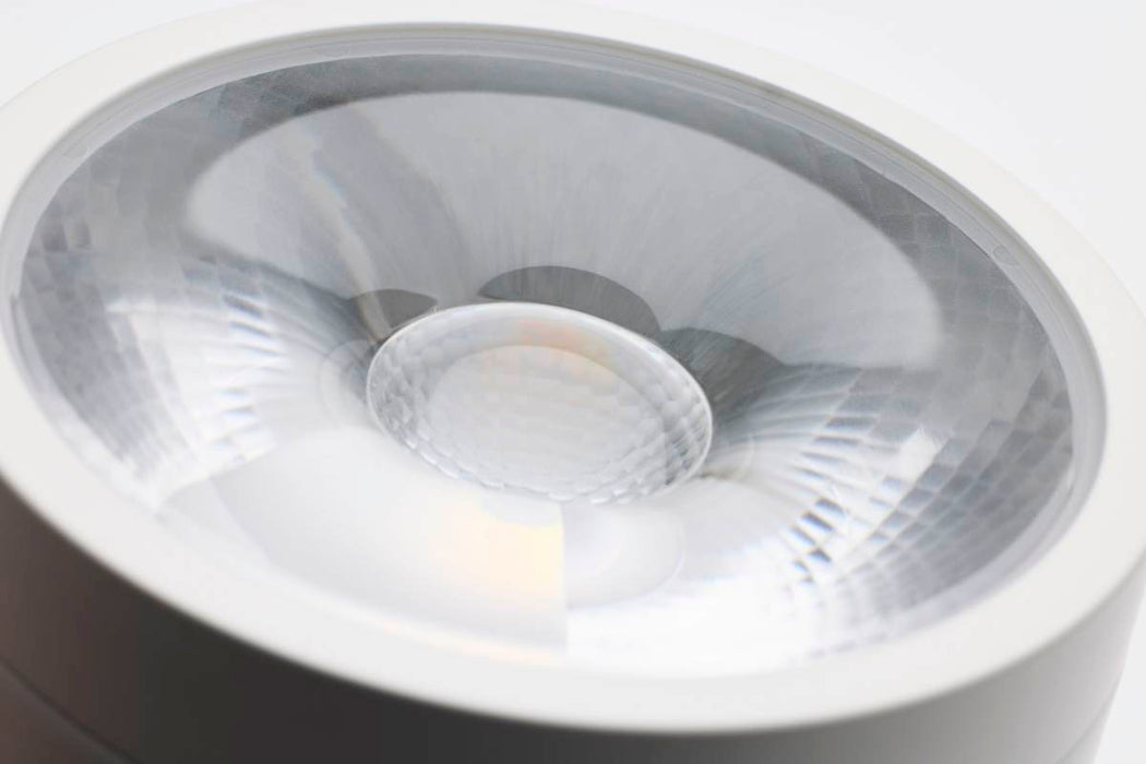 Track Head Nuvo TH903 12 Watt LED Track Head - Starfish Enabled - Round Shape - White Finish - 120 Volt - RGBTW - H-Style Nuvo