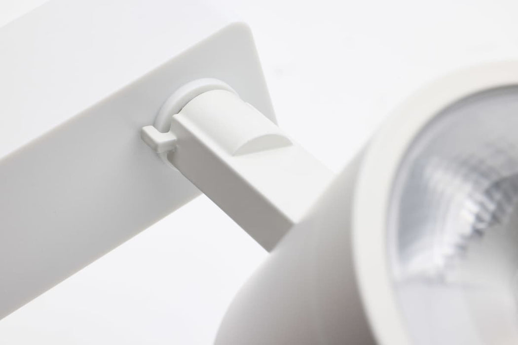 Track Head Nuvo TH903 12 Watt LED Track Head - Starfish Enabled - Round Shape - White Finish - 120 Volt - RGBTW - H-Style Nuvo