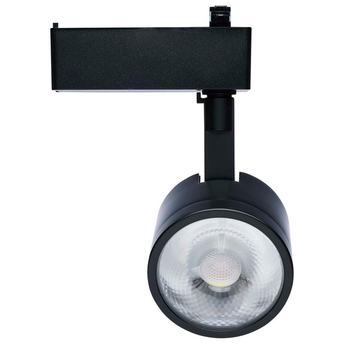 Track Head Nuvo TH904 12 Watt LED Track Head - Starfish Enabled - Round Shape - Black Finish - 120 Volt - RGBTW - H-Style Nuvo