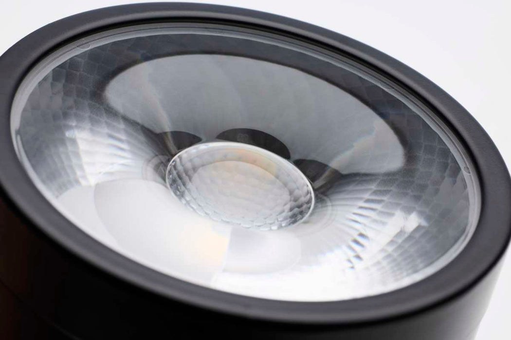 Track Head Nuvo TH904 12 Watt LED Track Head - Starfish Enabled - Round Shape - Black Finish - 120 Volt - RGBTW - H-Style Nuvo