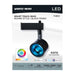 Track Head Nuvo TH904 12 Watt LED Track Head - Starfish Enabled - Round Shape - Black Finish - 120 Volt - RGBTW - H-Style Nuvo