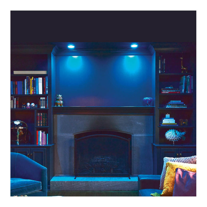 Track Head Nuvo TH913 12 Watt LED Track Head - Starfish Enabled - Pinch Back - White Finish - 120 Volt - RGBTW - H-Style Nuvo