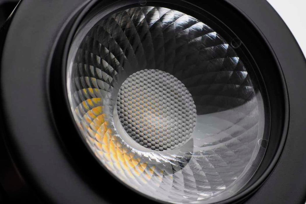 Track Head Nuvo TH914 12 Watt LED Track Head - Starfish Enabled - Pinch Back - Black Finish - 120 Volt - RGBTW - H-Style Nuvo