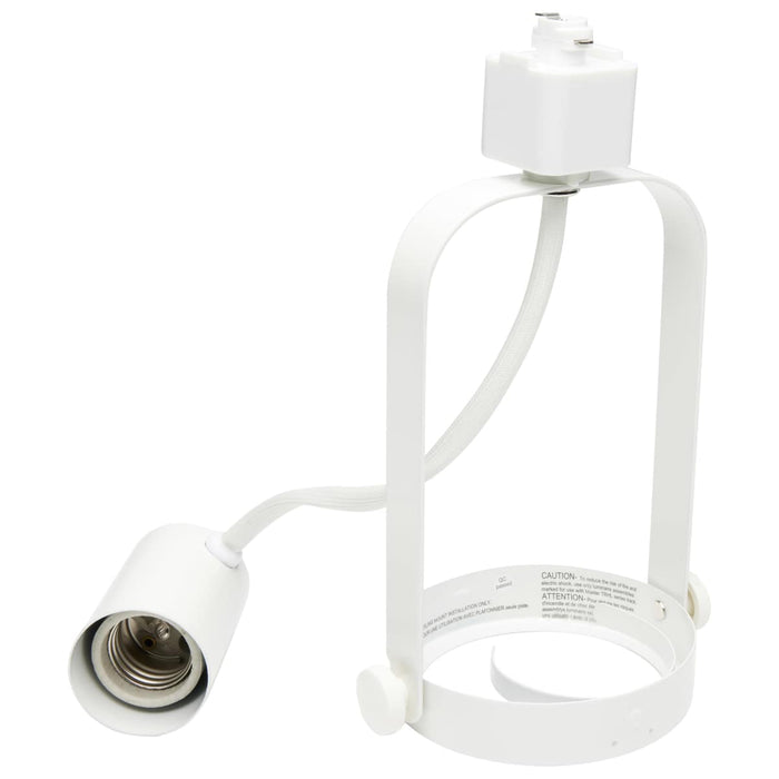 Track Kit Nuvo TK316 3 Light - PAR30 - Gimbal Ring Track Kit - 4 foot Track - White - H-Style Nuvo