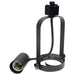 Track Kit Nuvo TK317 3 Light - PAR30 - Gimbal Ring Track Kit - 4 foot Track - Black - H-Style Nuvo