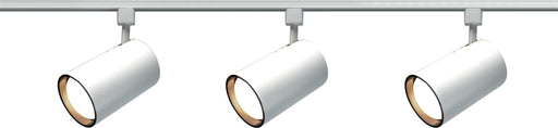 Track Kit Nuvo TK318 3 Light - R30 - Straight Cylinder Track Kit - 4 foot Track - White - H-Style Nuvo