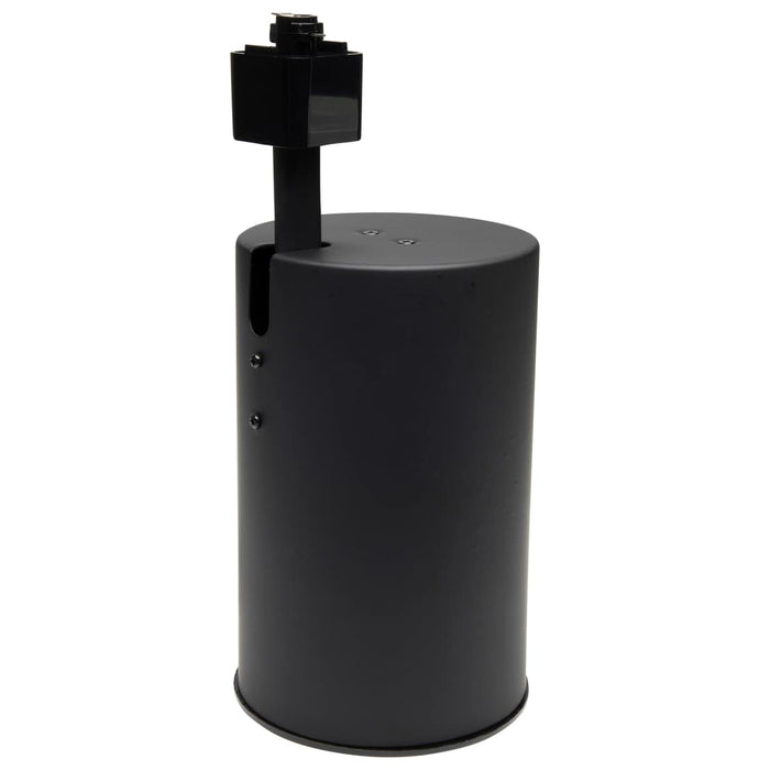 Track Kit Nuvo TK319 3 Light - R30 - Straight Cylinder Track Kit - 4 foot Track - Black - H-Style Nuvo