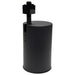 Track Kit Nuvo TK319 3 Light - R30 - Straight Cylinder Track Kit - 4 foot Track - Black - H-Style Nuvo