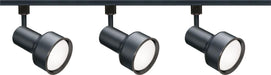 Track Kit Nuvo TK321 3 Light - R30 - Step Cylinder Track Kit - 4 foot Track - Black - H-Style Nuvo