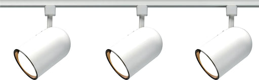 Track Kit Nuvo TK322 3 Light - R30 - Bullet Cylinder Track Kit - 4 foot Track - White - H-Style Nuvo