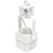 Track Kit Nuvo TK345 3 Light - MR16 - Square Track Kit - 4 foot Track - Line Voltage - White - H-Style Nuvo