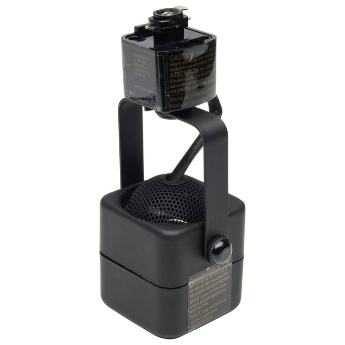Track Kit Nuvo TK346 3 Light - MR16 - Square Track Kit - 4 foot Track - Line Voltage - Black - H-Style Nuvo