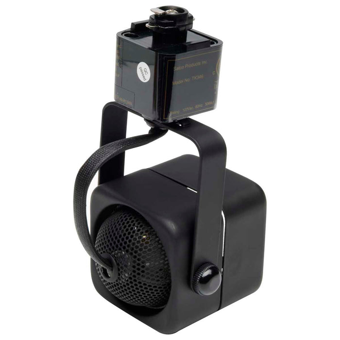 Track Kit Nuvo TK346 3 Light - MR16 - Square Track Kit - 4 foot Track - Line Voltage - Black - H-Style Nuvo