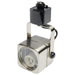 Track Kit Nuvo TK347 3 Light - MR16 - Square Track Kit - 4 foot Track - Line Voltage - Brushed Nickel - H-Style Nuvo