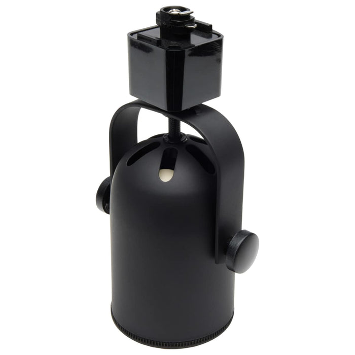 Track Kit Nuvo TK349 3 Light - MR16 - Round Back Track Kit - 4 foot Track - Line Voltage - Black - H-Style Nuvo