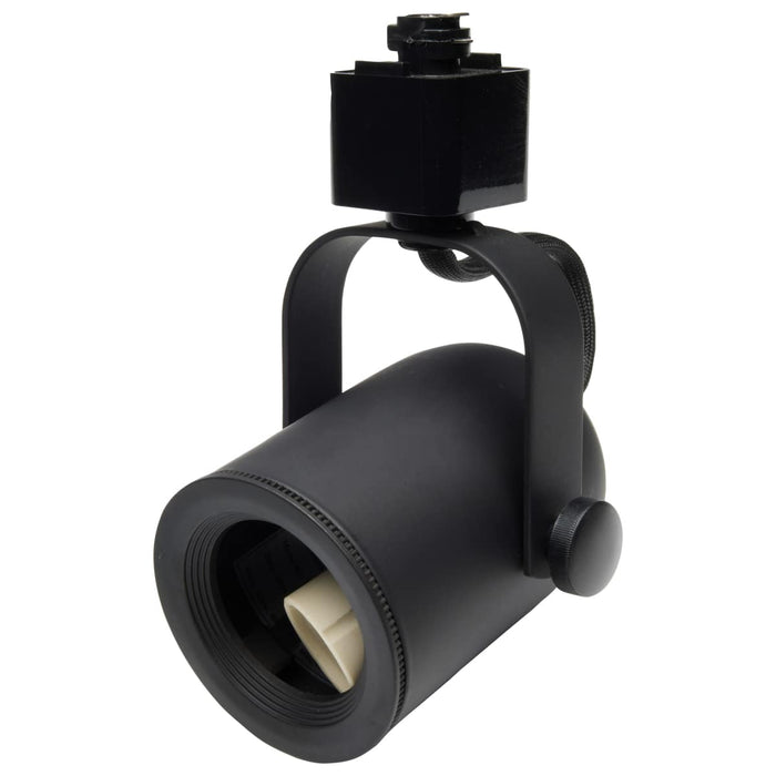 Track Kit Nuvo TK349 3 Light - MR16 - Round Back Track Kit - 4 foot Track - Line Voltage - Black - H-Style Nuvo