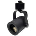 Track Kit Nuvo TK349 3 Light - MR16 - Round Back Track Kit - 4 foot Track - Line Voltage - Black - H-Style Nuvo