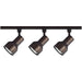 Track Kit Nuvo TK361 3 Light - R30 - Step Cylinder Track Kit - 4 foot Track - Russet Bronze - H-Style Nuvo