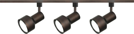 Track Kit Nuvo TK361 3 Light - R30 - Step Cylinder Track Kit - 4 foot Track - Russet Bronze - H-Style Nuvo
