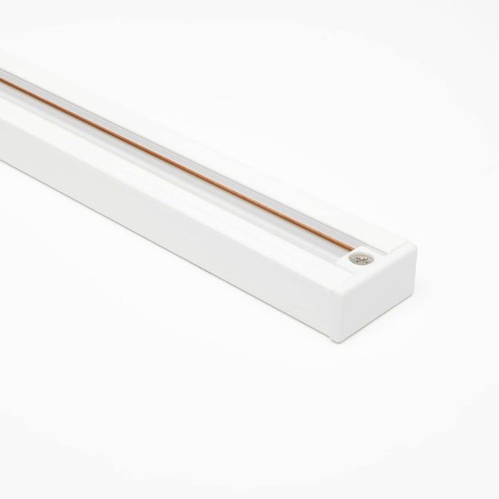 Track Kit Nuvo TK413 3 Light - Track Lighting Kit - 12 Watt LED per Head - 3000K - 4 foot Track - 36 degree - Pinch back shape - White finish - H-Style Nuvo