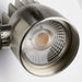 Track Kit Nuvo TK427 3 Light - Track Lighting Kit - 12 Watt LED per Head - 3000K - 4 foot Track - 36 degree - Round shape with angle arm - Brushed Nickel finish - H-Style Nuvo