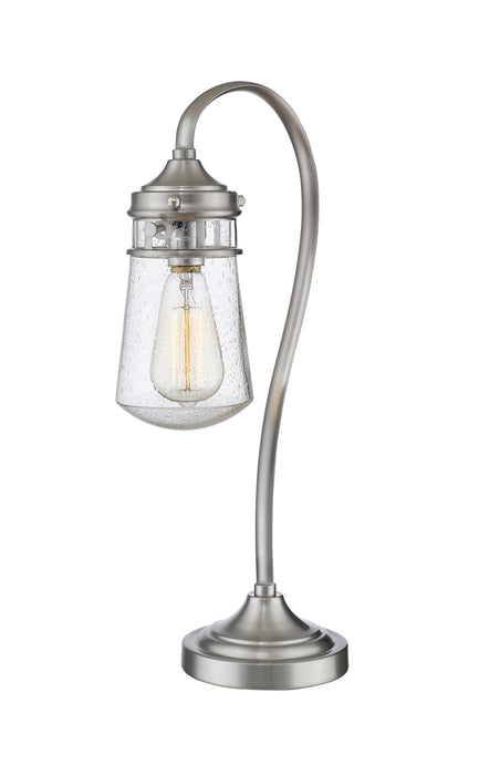Table Lamp Z-Lite TL120-BN Brushed Nickel Celeste 1 Light Table Lamp Z-Lite