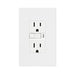GFCI Eaton TRSGF15W 15 Amp GFCI Tamper Resistant with Wall Plate Eaton
