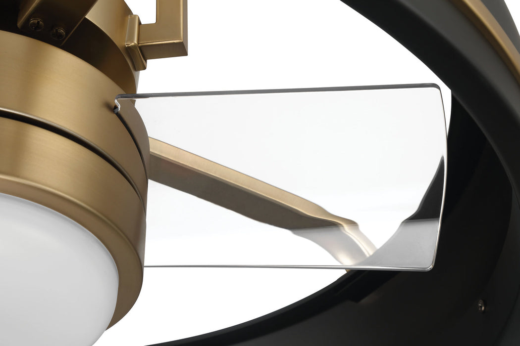 Ceiling Fan Craftmade TYL24FBSB3 Taylor 24" Ceiling Fan Fandelier Black Satin Brass Craftmade