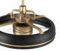 Ceiling Fan Craftmade TYL24FBSB3 Taylor 24" Ceiling Fan Fandelier Black Satin Brass Craftmade