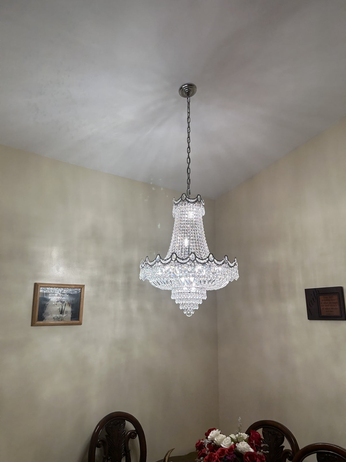 Formal Dining Room Lighting Upgrade