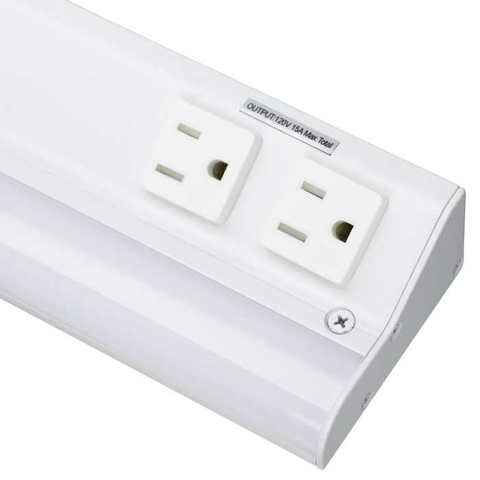 American Lighting C-AML-UCR Courant LED Under Cabinet Light & Power Strip CCT Selectable - White