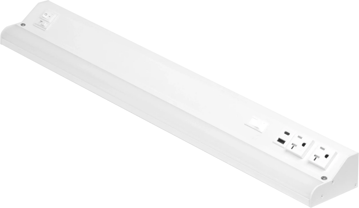 LED Under Cabinet Lighting American Lighting C-AML-UCRP Courant Plus LED Under Cabinet Light & Power Strip CCT Selectable American Lighting