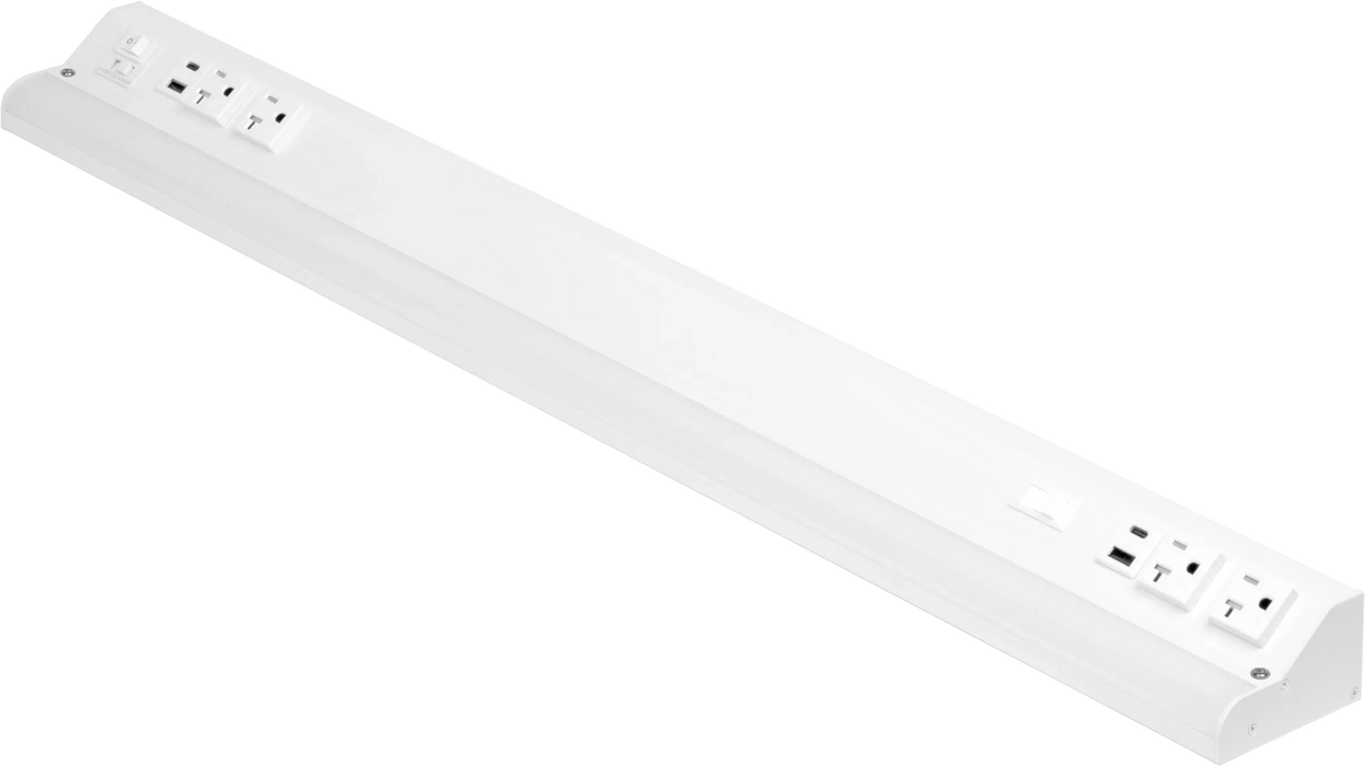 LED Under Cabinet Lighting American Lighting C-AML-UCRP Courant Plus LED Under Cabinet Light & Power Strip CCT Selectable American Lighting