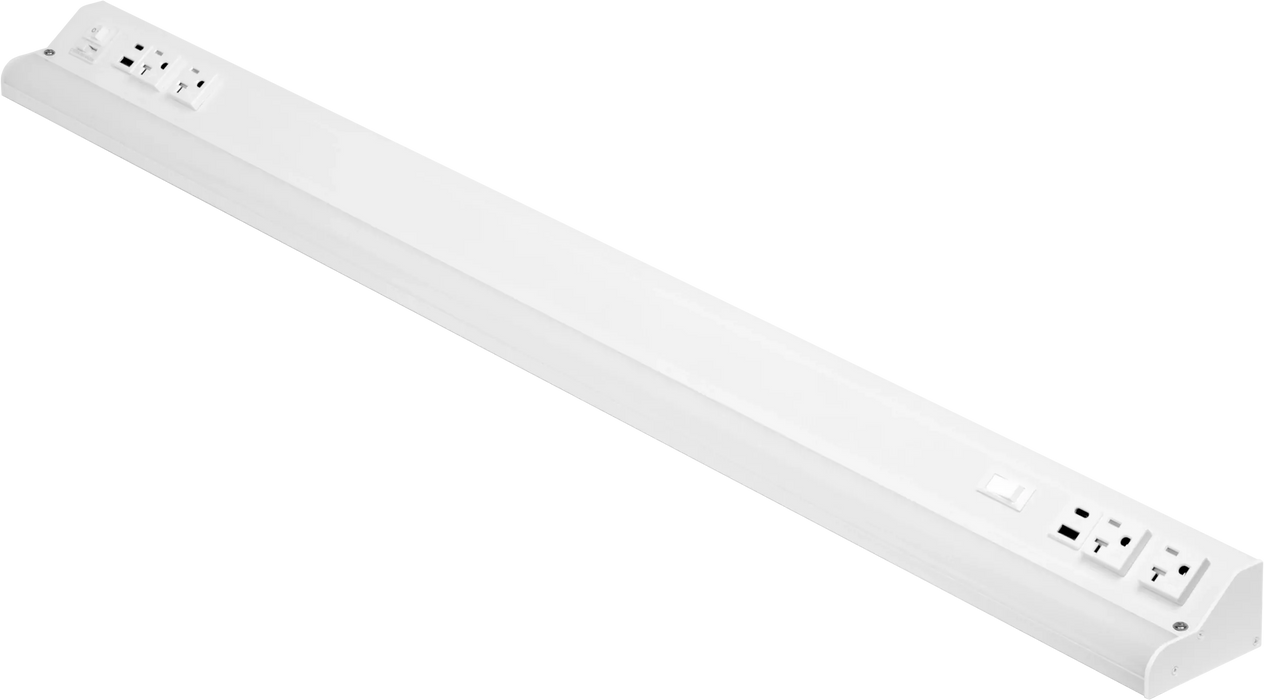 LED Under Cabinet Lighting American Lighting C-AML-UCRP Courant Plus LED Under Cabinet Light & Power Strip CCT Selectable American Lighting
