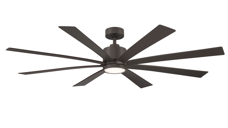 Wind River Richland WR2120TB 65" Wi-Fi Ceiling Fan Textured Brown
