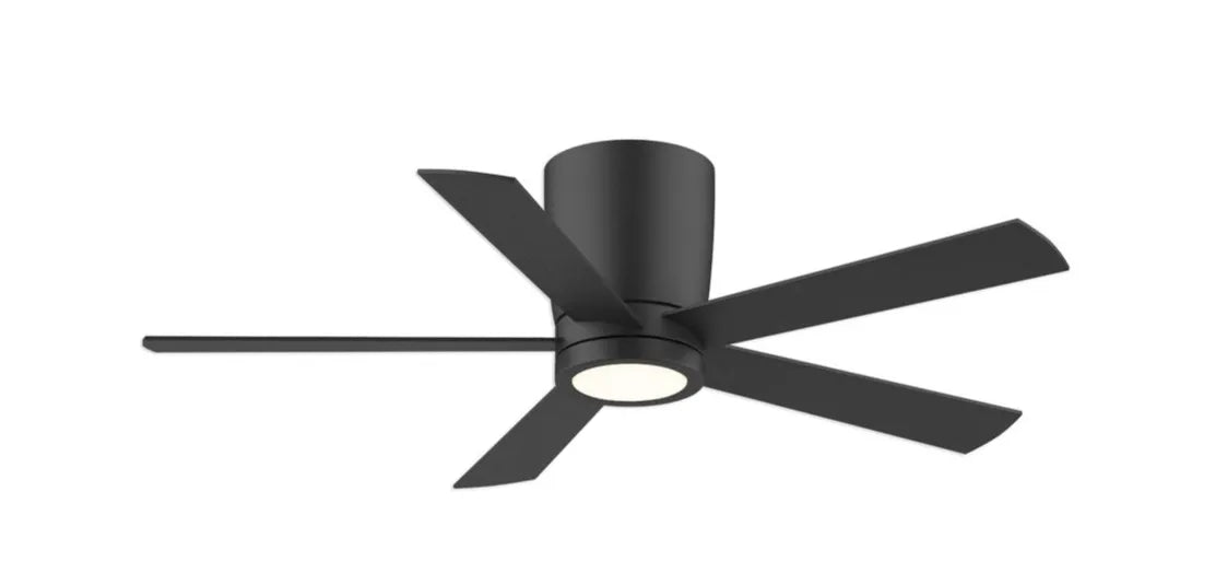 Ceiling Fan Wind River Fans WR2305MB Sweetwater 44 Inch Ceiling Fan Matt Black w/ LED Light Wind River Fans