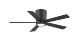 Ceiling Fan Wind River Fans WR2305MB Sweetwater 44 Inch Ceiling Fan Matt Black w/ LED Light Wind River Fans