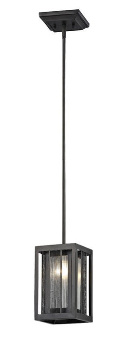 Pendant Z-Lite Z6-58MP-C Bronze Meridional 1 Light Pendant Z-Lite