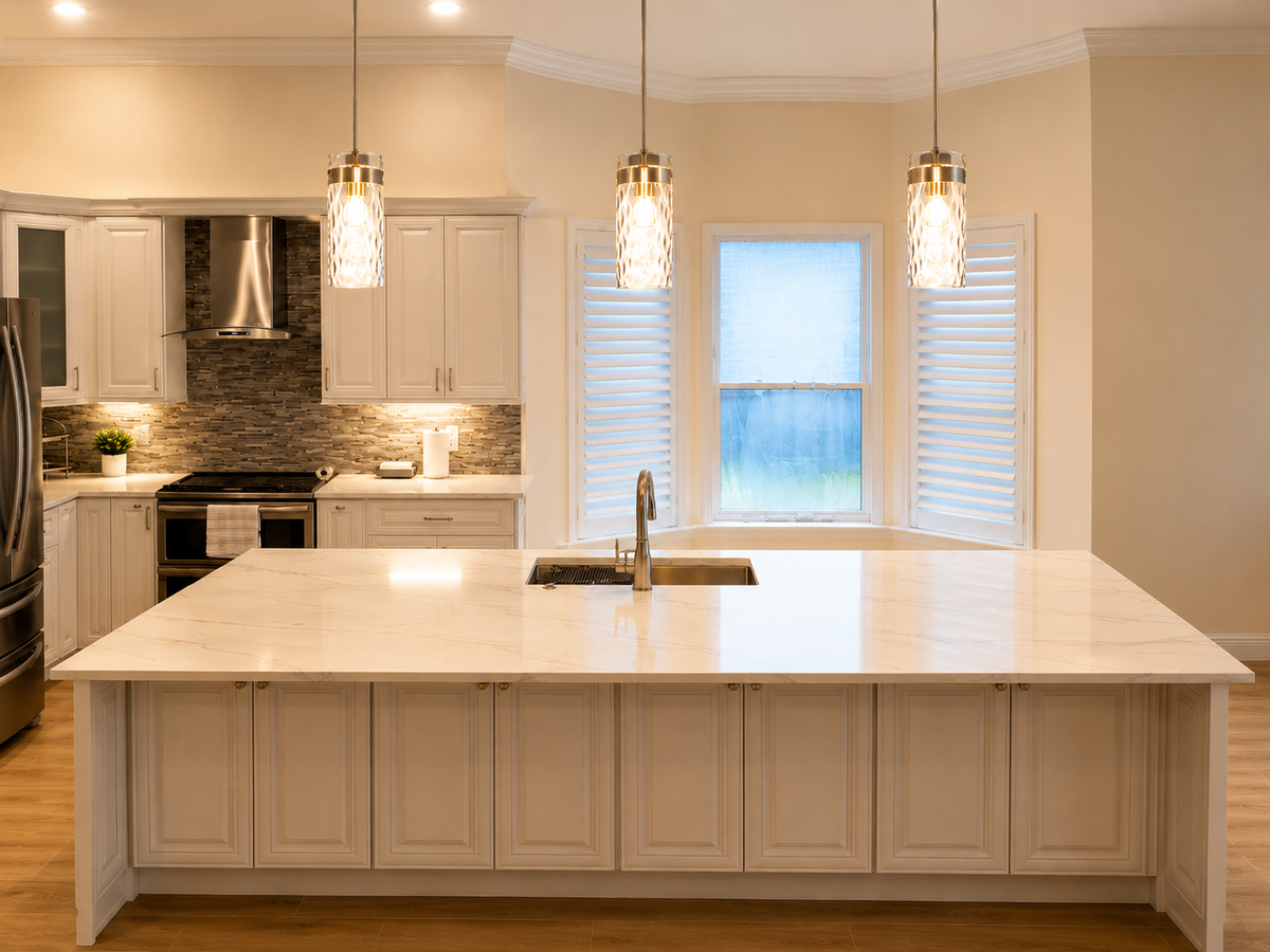 Spacious Modern Kitchen