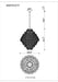 Eurofase 44574-017 Sue-Anne 45" Matte Gold Chandelier