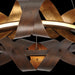 Eurofase 30080-010 Banderia 33" Bronze-Gold Mix LED Chandelier