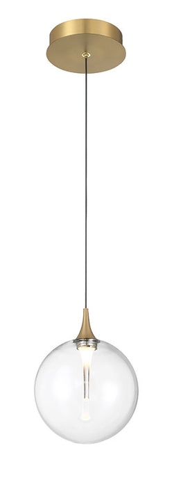Eurofase 50251-018 Iissa 6" Gold LED Pendant Light