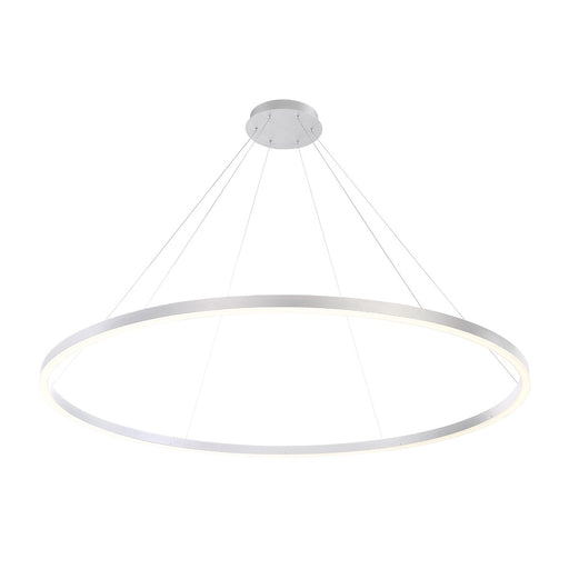 Eurofase 31473-019 Spunto 61" Brushed Silver LED Chandelier