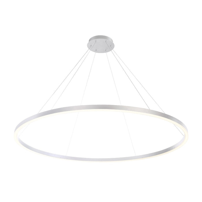Eurofase 31473-019 Spunto 61" Brushed Silver LED Chandelier