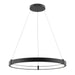 Eurofase 38134-012 Mucci 32" Matte Black LED Chandelier