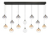 Eurofase 48939-045 Iissa 72" Matte Black LED Chandelier