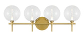 Eurofase 48916-011 Iissa 4-Light Gold LED Vanity Light