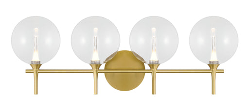 Eurofase 48916-011 Iissa 4-Light Gold LED Vanity Light